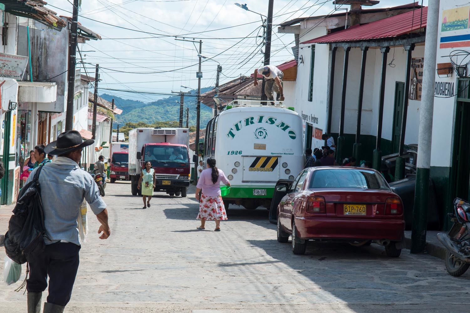 A street in Tamara