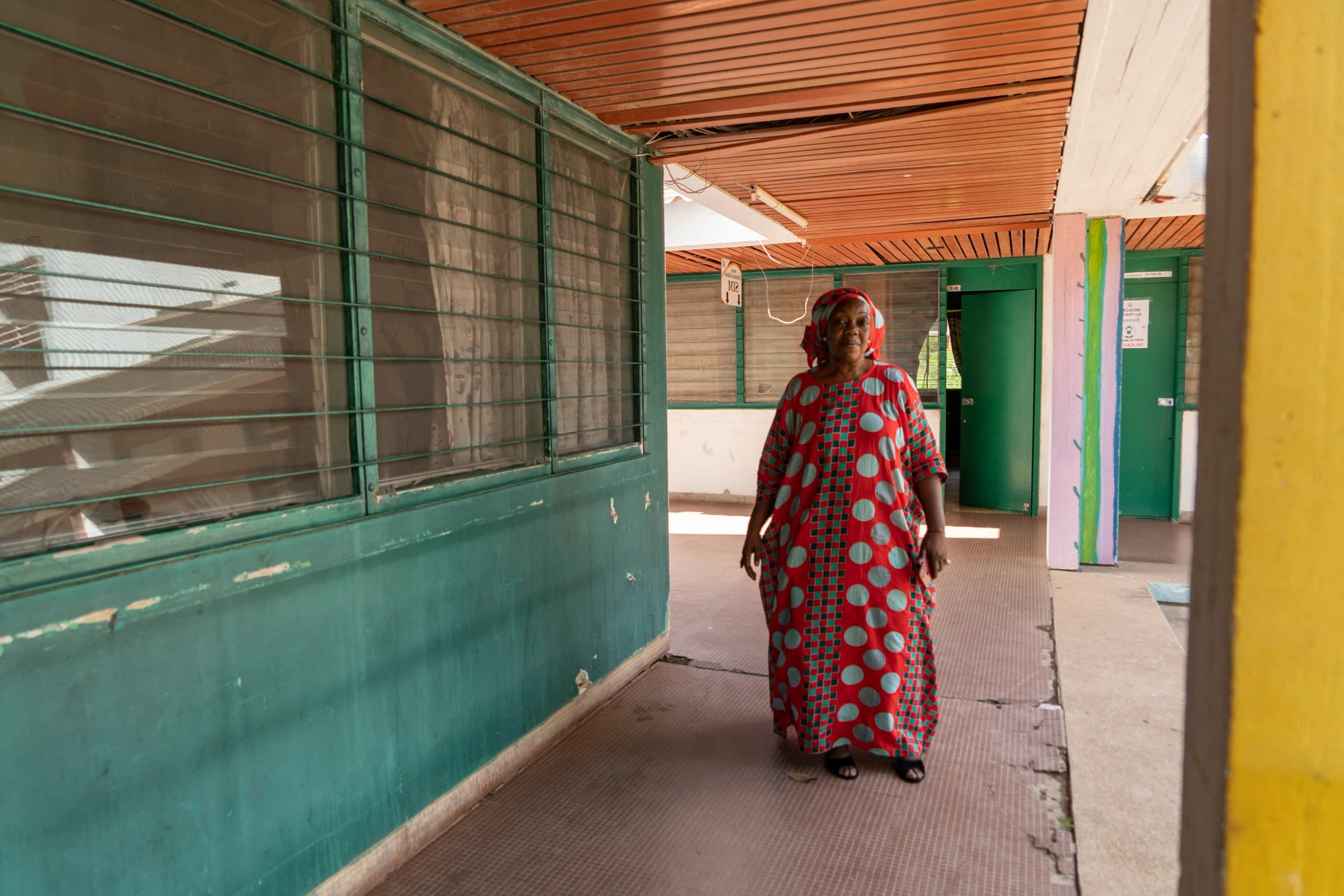 Astou Diop Dieye, counsellor at Albert Royer Hospital 